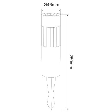 Globo - НАБОР 4x Светодиодный светильник на солнечной батарее LED/0,06W/3,2V IP44 100 mAh