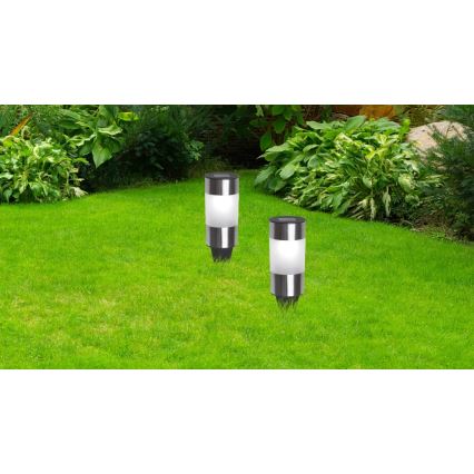Globo - НАБОР 3x Светодиодный светильник на солнечной батарее LED/0,06W/3,2V IP44 200 mAh