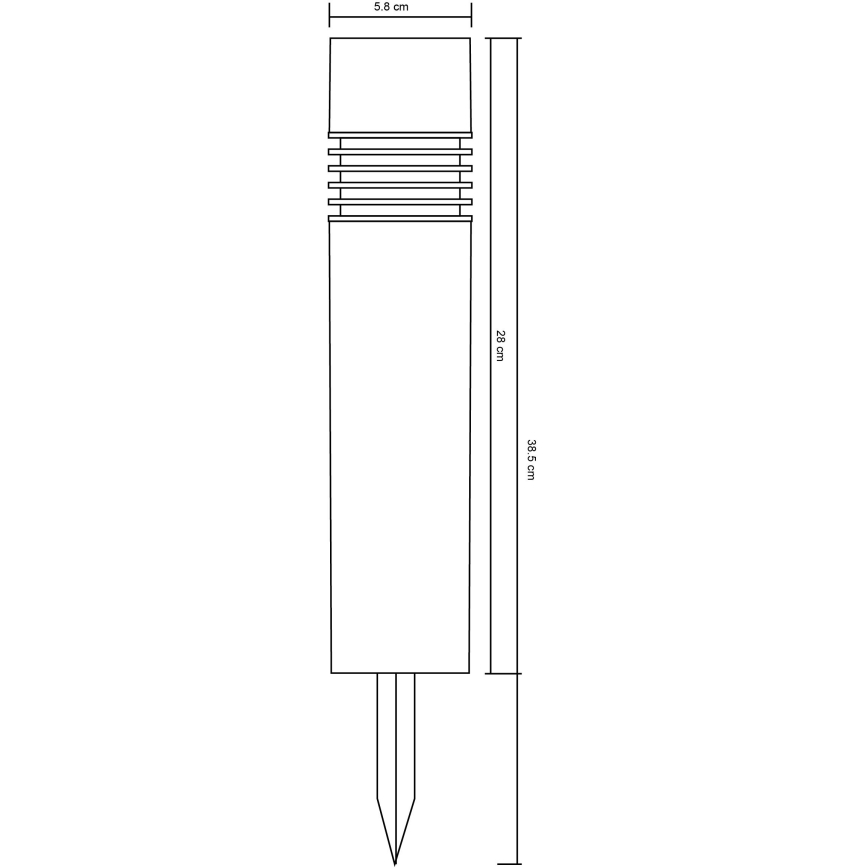 Globo - НАБОР 4x Светодиодный светильник на солнечной батарее LED/0,06W/3,2V IP44
