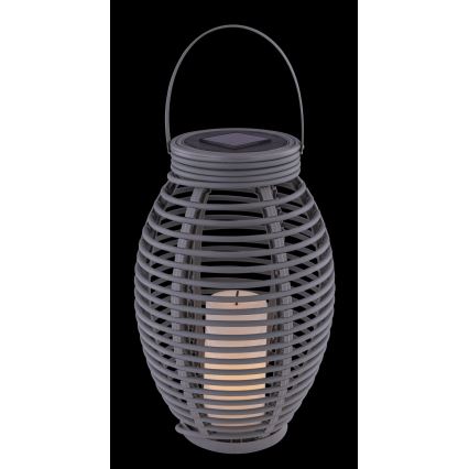 Globo - Светодиодный светильник на солнечной батарее LED/0,06W/3,2V IP44 200 mAh ротанг