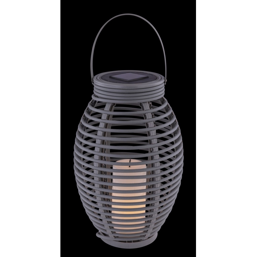 Globo - Светодиодный светильник на солнечной батарее LED/0,06W/3,2V IP44 200 mAh ротанг