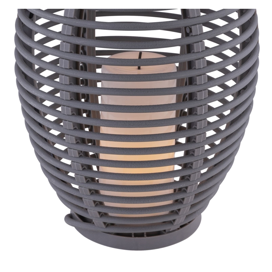 Globo - Світлодіодний світильник на сонячній батареї LED/0,06W/3,2V IP44 200 mAh ротанґ