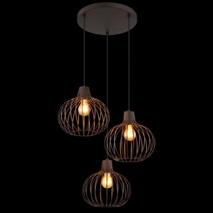 Globo - Люстра на тросі 3xE27/40W/230V