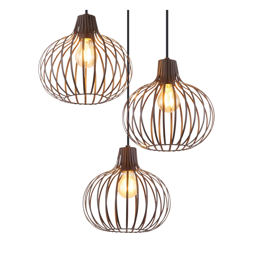 Globo - Люстра на тросе 3xE27/40W/230V