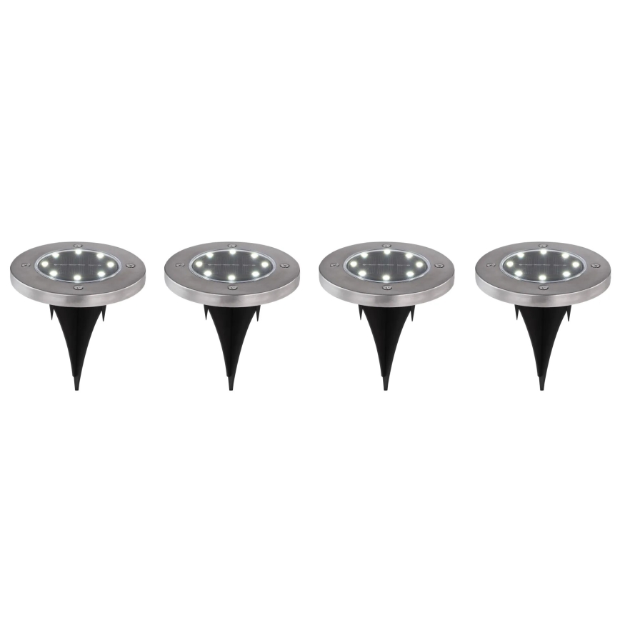 Globo - НАБІР 4x Світлодіодний світильник на сонячній батареї LED/0,1W/3V IP44