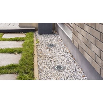 Globo - НАБІР 2x Світлодіодний світильник на сонячній батареї LED/0,8W/3V IP44 300 mAh