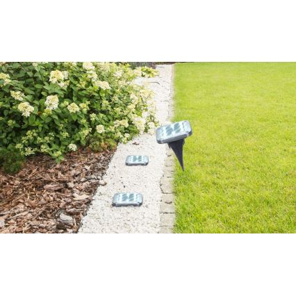 Globo - НАБІР 2x Світлодіодний світильник на сонячній батареї LED/0,8W/1,2V IP44 300 mAh