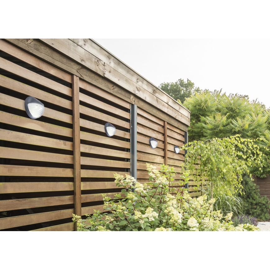 Globo - Світильник на сонячній батареї для стіни LED 2xLED/0,06W/1,2V IP44 200 mAh