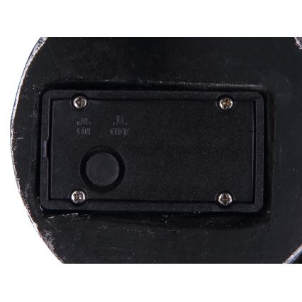 Globo - Світлодіодний світильник на сонячній батареї LED/2,16W/3V 3000K IP44 срібний