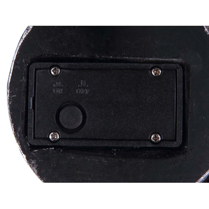 Globo - Світлодіодний світильник на сонячній батареї LED/2,16W/3V 3000K IP44 срібний