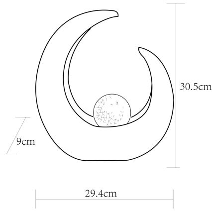 Globo - Светодиодный светильник на солнечной батарее LED/0,02W/3V IP44