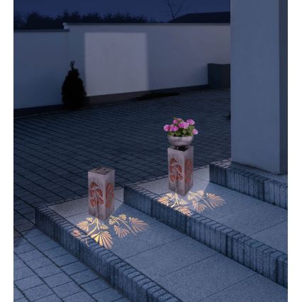 Globo - Сонячний LED-світильник з вазоном LED/3V IP44 300 mAh