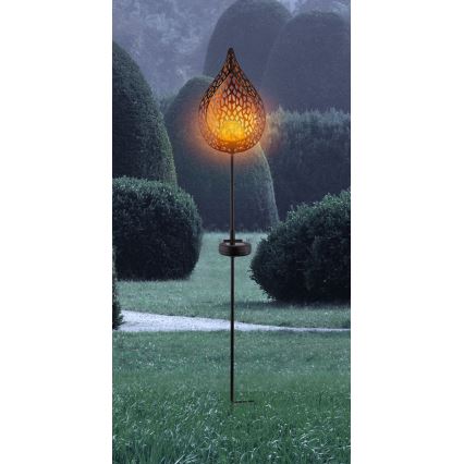 Globo - Світлодіодний світильник на сонячній батареї LED/0,06W/3,2V 300mAh IP44