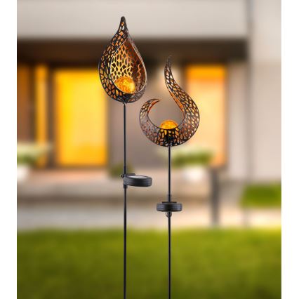 Globo - Світлодіодний світильник на сонячній батареї LED/0,06W/3,2V 300mAh IP44