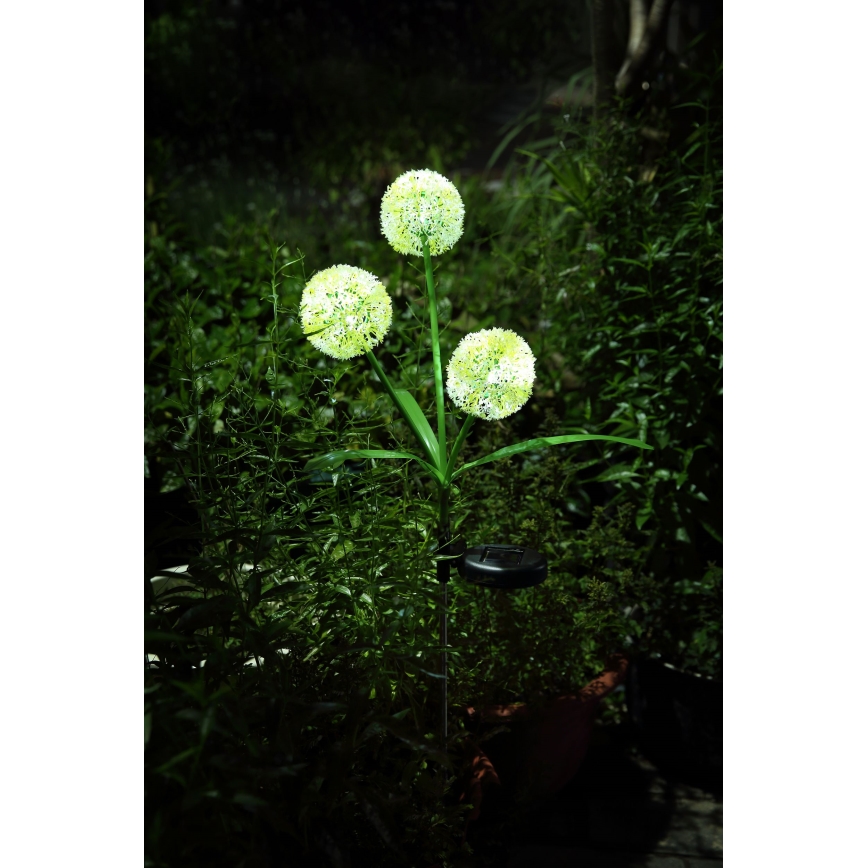 Globo - Светильник на солнечной батарее LED 3xLED/0,06W/3V 5000K IP44 200 мАч желтый