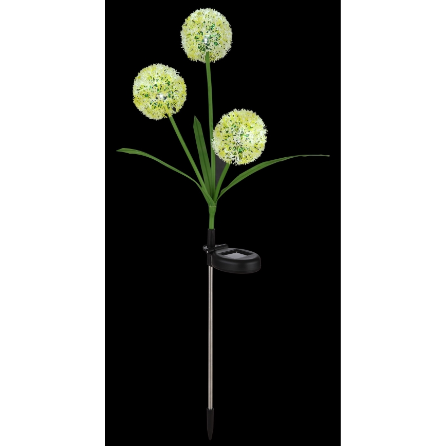 Globo - Светильник на солнечной батарее LED 3xLED/0,06W/3V 5000K IP44 200 мАч желтый