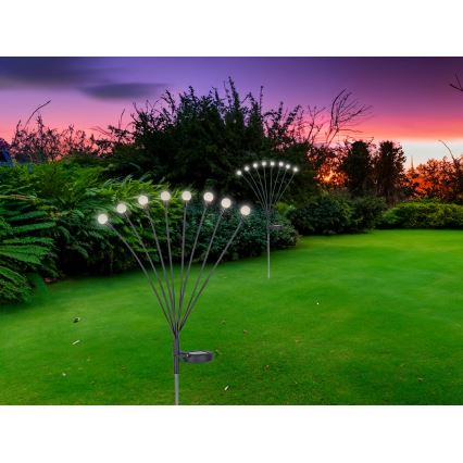 Globo - Светодиодный светильник на солнечной батарее 8xLED/0,06W/3,2V 3000K IP44