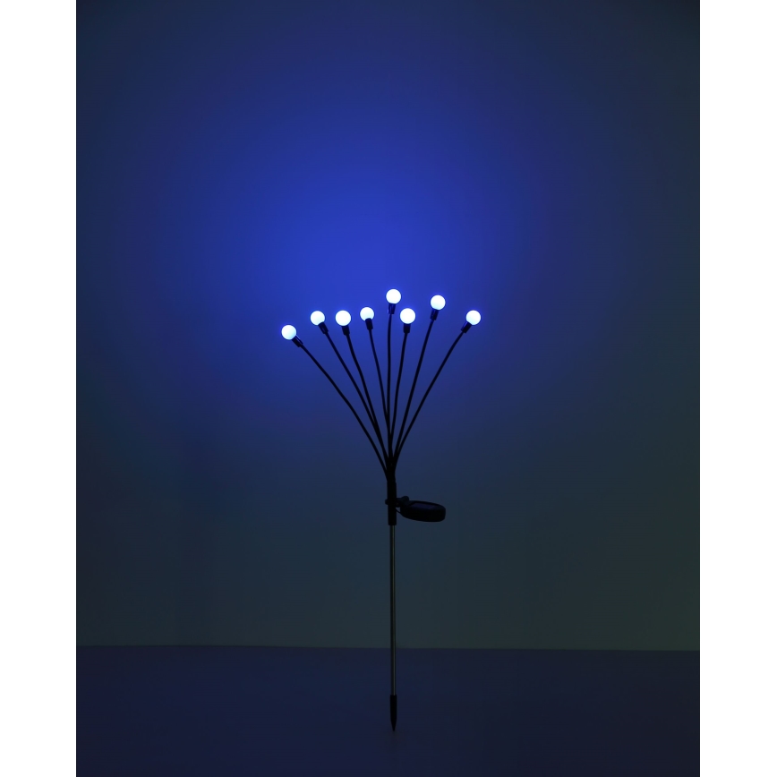 Globo - Светодиодный RGB-светильник на солнечной батарее 8xLED/0,06W/3,2V IP44