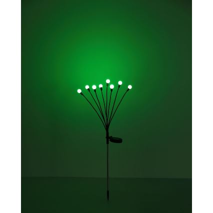 Globo - Світлодіодний RGB світильник на сонячній батареї 8xLED/0,06W/3,2V IP44