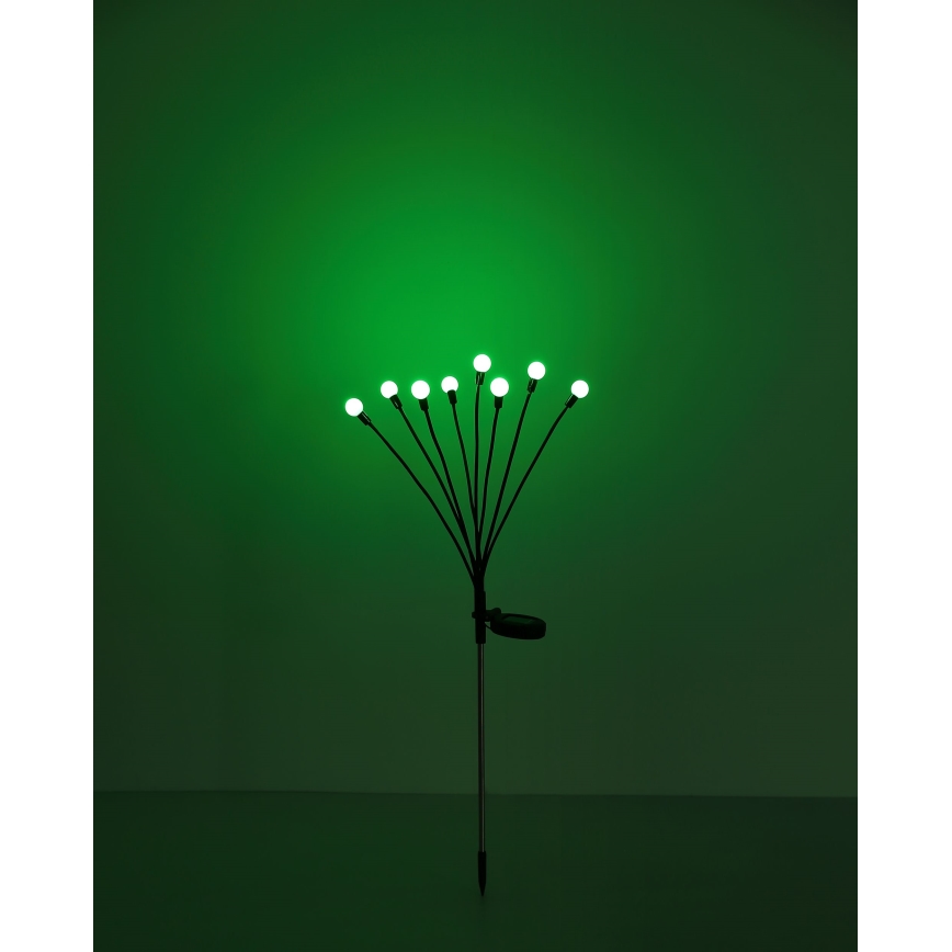 Globo - Світлодіодний RGB світильник на сонячній батареї 8xLED/0,06W/3,2V IP44