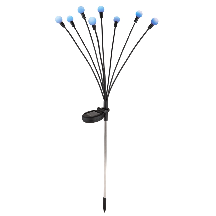 Globo - Світлодіодний RGB світильник на сонячній батареї 8xLED/0,06W/3,2V IP44