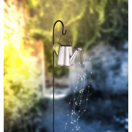 Globo - светодиодный солнечный светильник LED/3V IP44 300 мА·ч в форме чайника