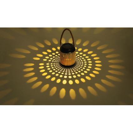 Globo - Світлодіодний світильник на сонячній батареї LED/0,06W/3V 3000K IP44 бамбук