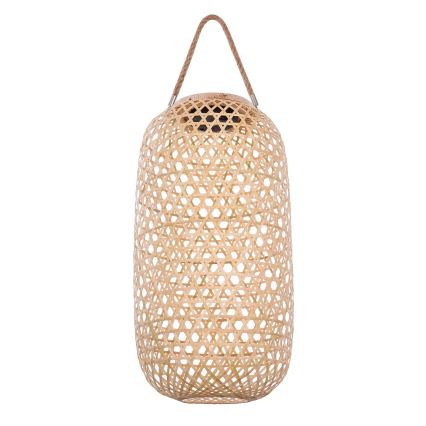 Globo - Світильник на сонячній батареї LED/0,06W/3V бамбук IP44 600 мАг