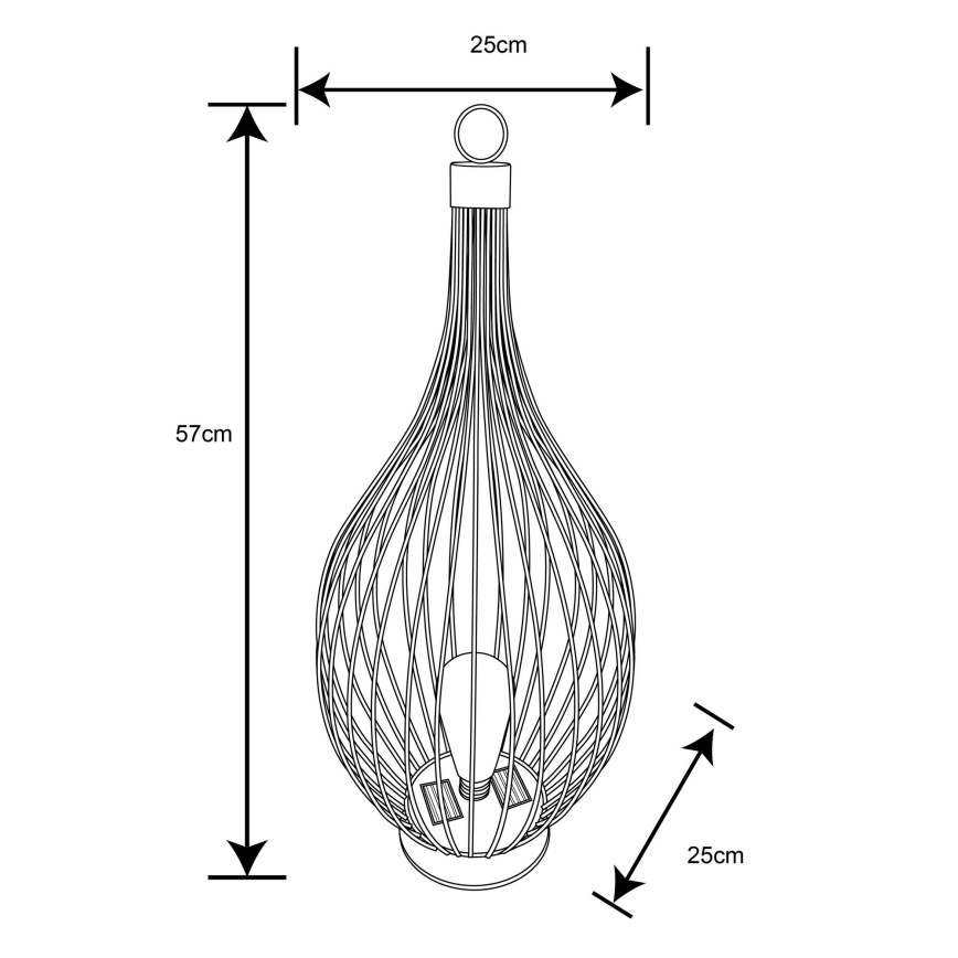 Globo 33672 - LED світильник на сонячній батареї LED/1,2V IP44