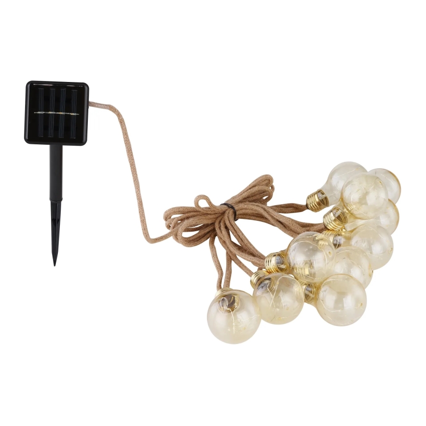 Globo - LED На сонячній батареї декоративна гірлянда 50xLED/0,06W/3,2V 570 см IP44