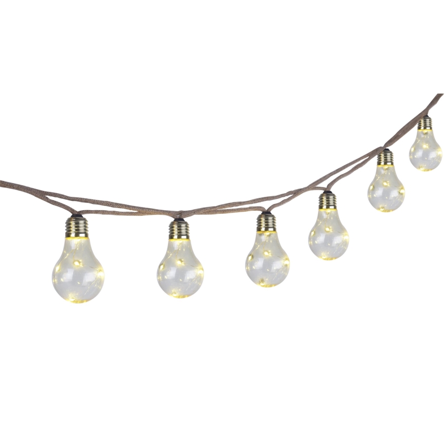 Globo - LED На сонячній батареї декоративна гірлянда 50xLED/0,06W/3,2V 570 см IP44