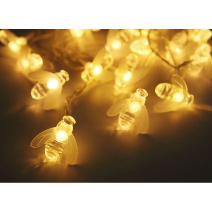 Globo - LED гірлянда на сонячній батареї 20xLED/0,06W/3V IP44