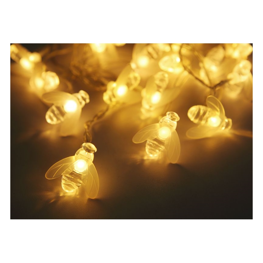 Globo - LED гірлянда на сонячній батареї 20xLED/0,06W/3V IP44