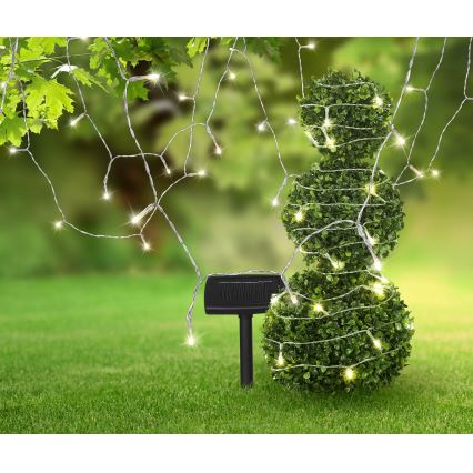 Globo - LED Гірлянда на сонячній батареї 20 м 120xLED/2,4V 2xAAA IP44 600 mAh