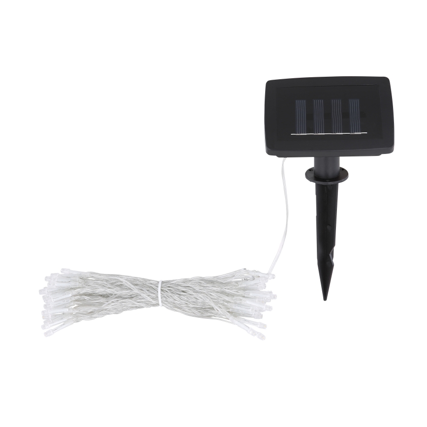 Globo - LED гірлянда на сонячній батареї 10 м 50xLED/2,4V IP44