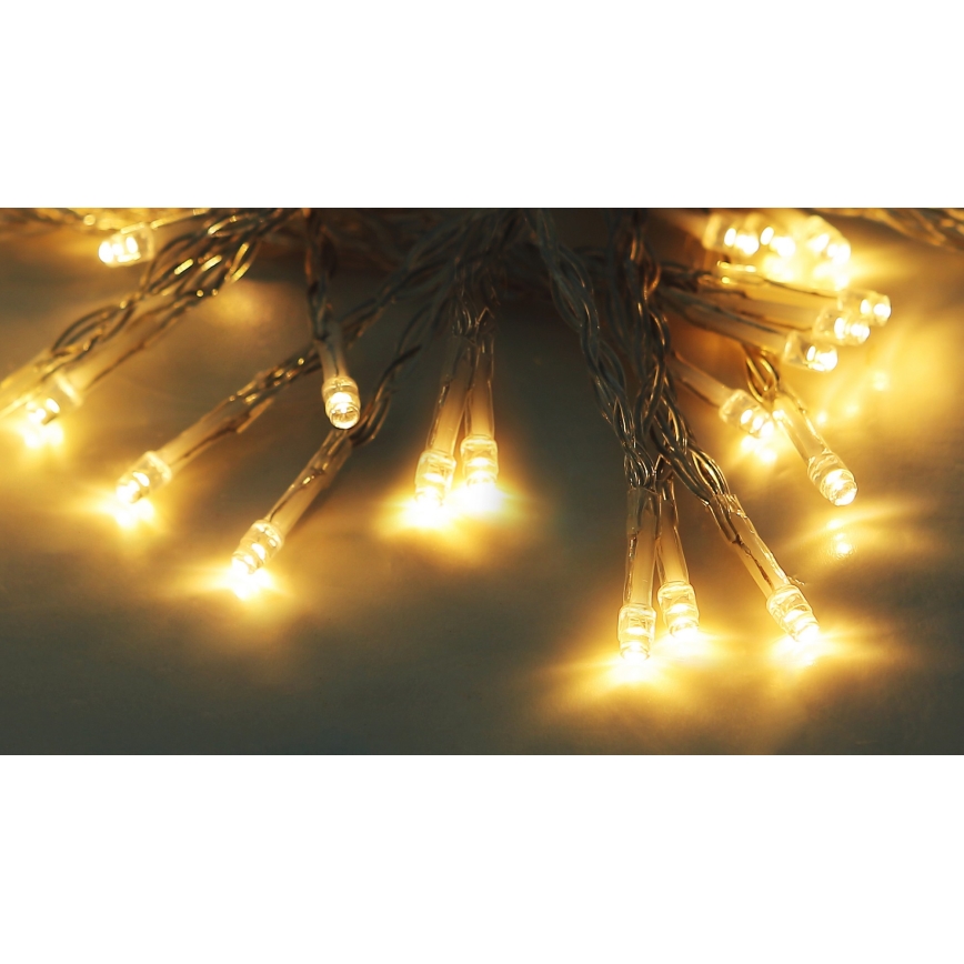 Globo - LED гірлянда на сонячній батареї 10 м 50xLED/2,4V IP44