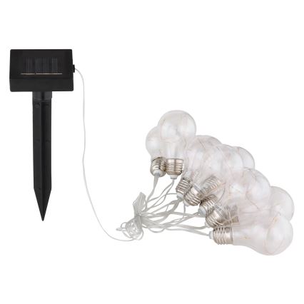 Globo - Світлодіодний сонячний ланцюг 10xLED/0,06W/3,2V 380 см IP44 600 мАг