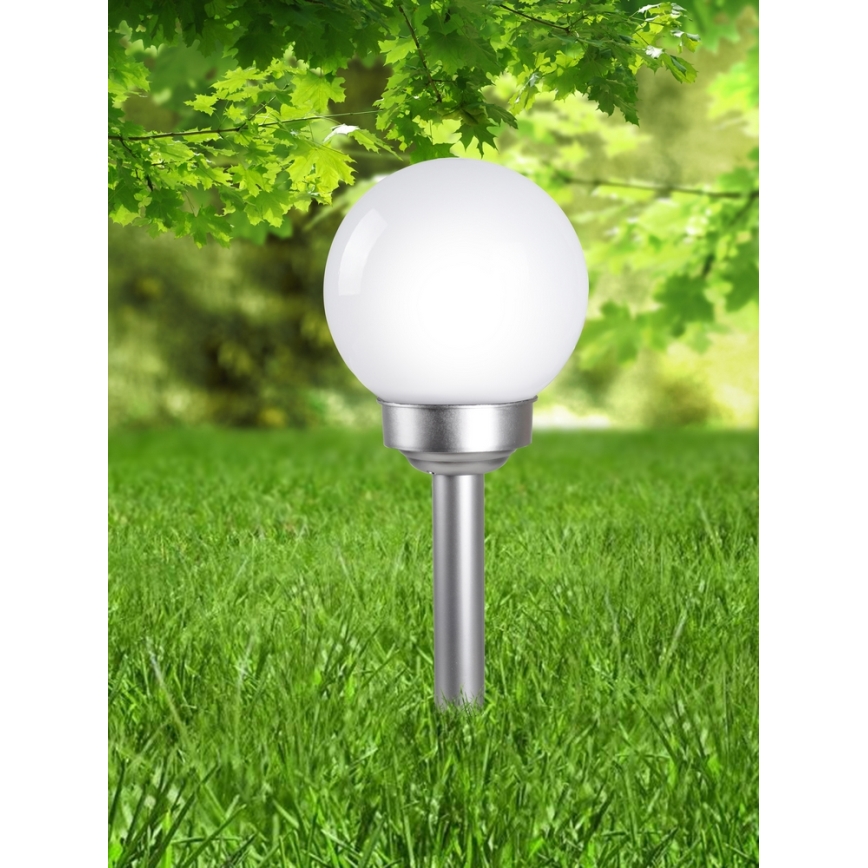 Globo - Светодиодный светильник на солнечной батарее 2xLED/0,06W/1,2V IP44 600 mAh