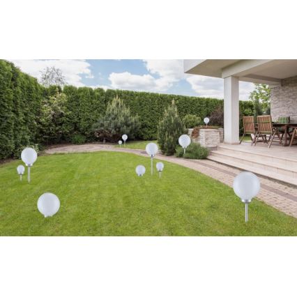 Globo - Светодиодный светильник на солнечной батарее 2xLED/0,06W/1,2V IP44 600 mAh
