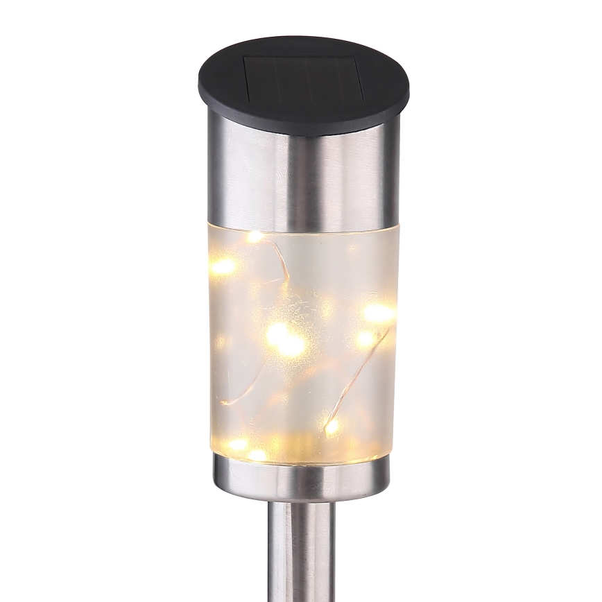 Globo - НАБОР 2x Лампа на солнечной батарее 10xLED/0,06W/1,2V IP44