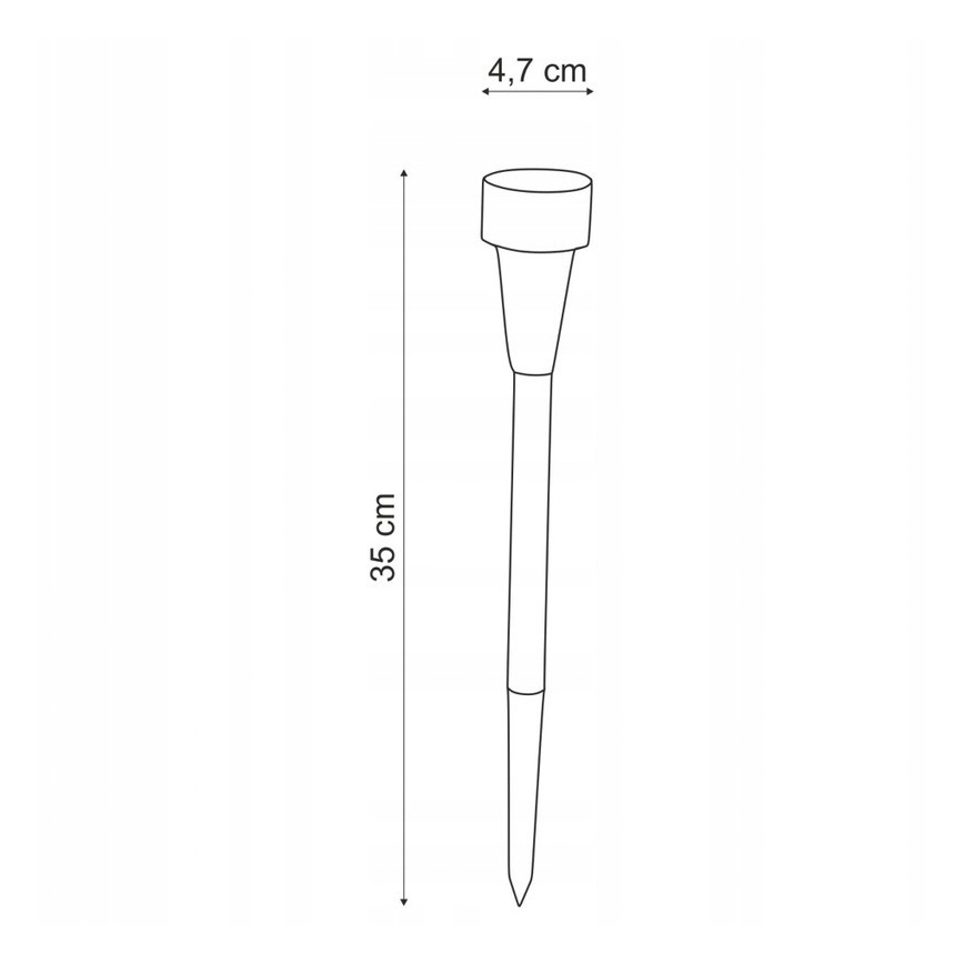 Globo - НАБІР 6x Світлодіодний світильник на сонячній батареї LED/1,2V IP44