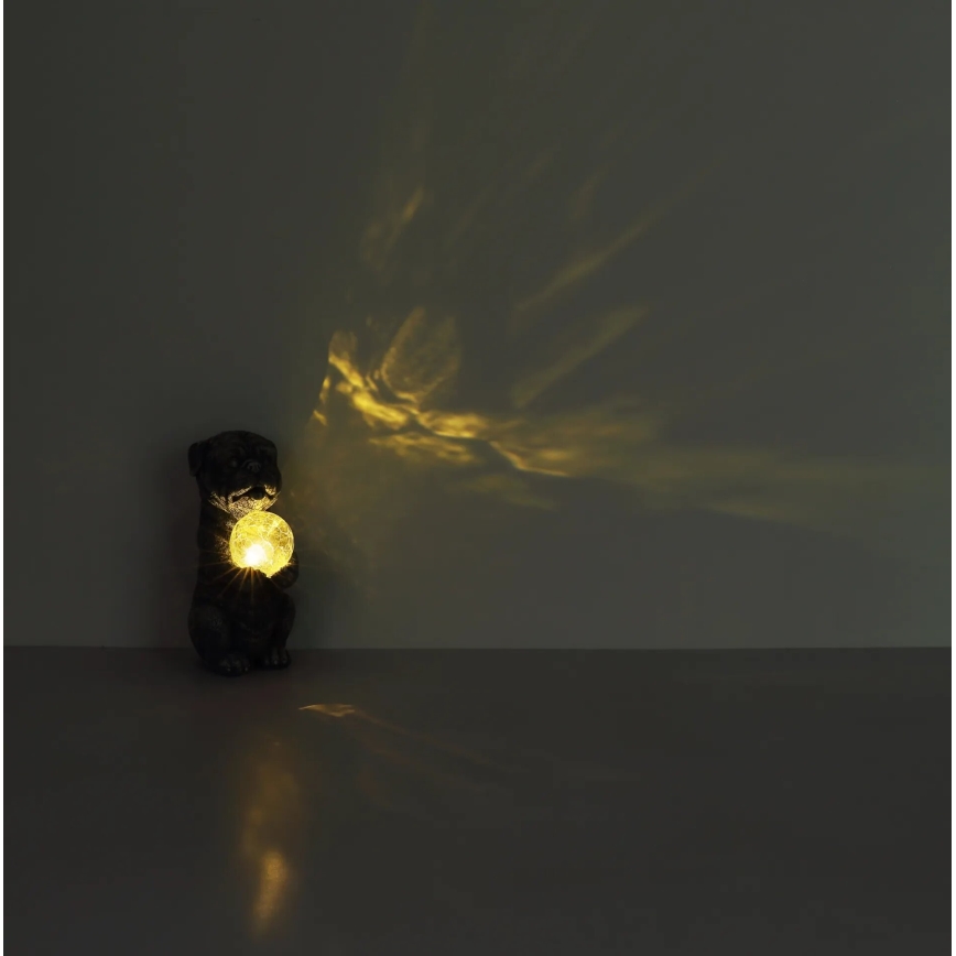 Globo - Светодиодное украшение на солнечной батарее LED/0,02W/3V IP44 300 mAh собака