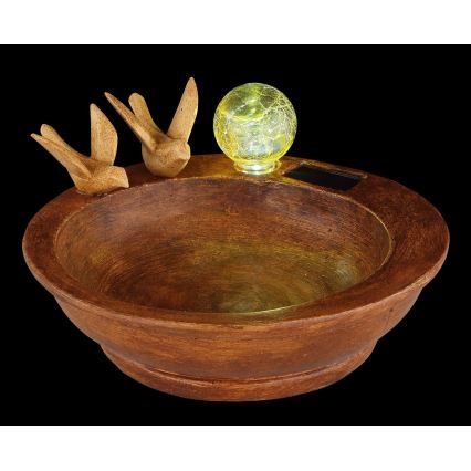 Globo - Светодиодный светильник на солнечной батарее LED/0,06W/3V IP44 птичья ванна