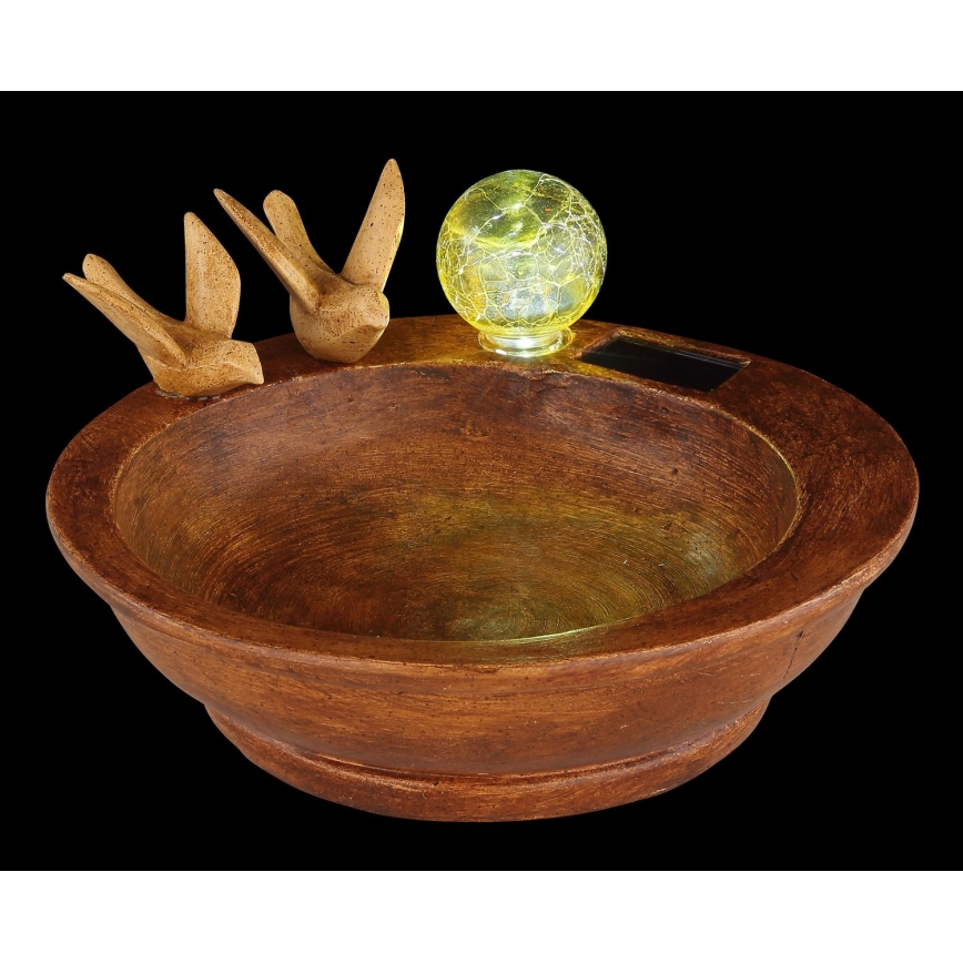 Globo - Светодиодный светильник на солнечной батарее LED/0,06W/3V IP44 птичья ванна