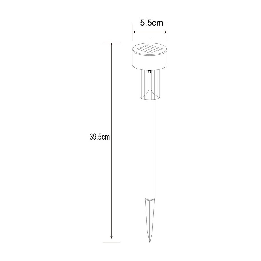 Globo - Светодиодный светильник на солнечной батарее LED/0,06W/1,2V IP44