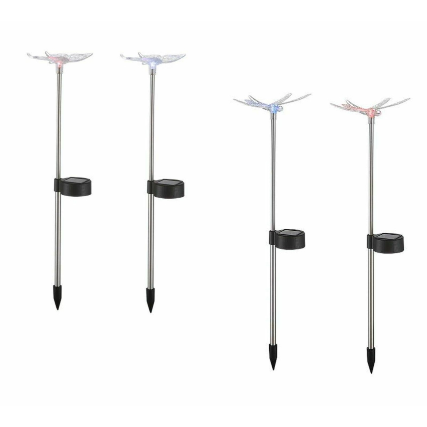 Globo - НАБОР 4x Светодиодный светильник на солнечной батарее LED/0,06W/3V IP44