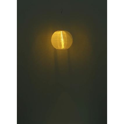 Globo - LED Підвісний світильник на сонячній батареї LED/0,5W/3V IP44 білий