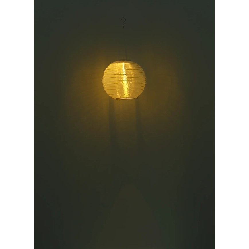 Globo - LED Підвісний світильник на сонячній батареї LED/0,5W/3V IP44 білий