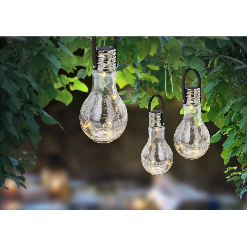 Globo - LED сонячний світильник 5xLED/0,06W/3,2V IP44 80 mAh