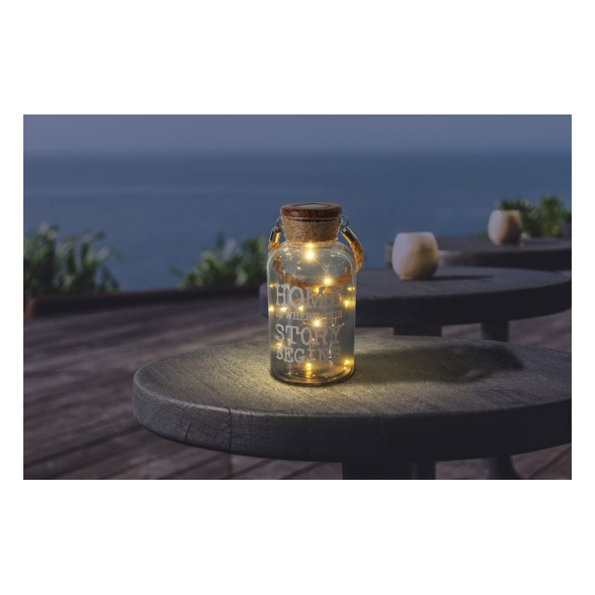 Globo - Светодиодный светильник на солнечной батарее LED/0,6W/3,2V IP44 200 mAh